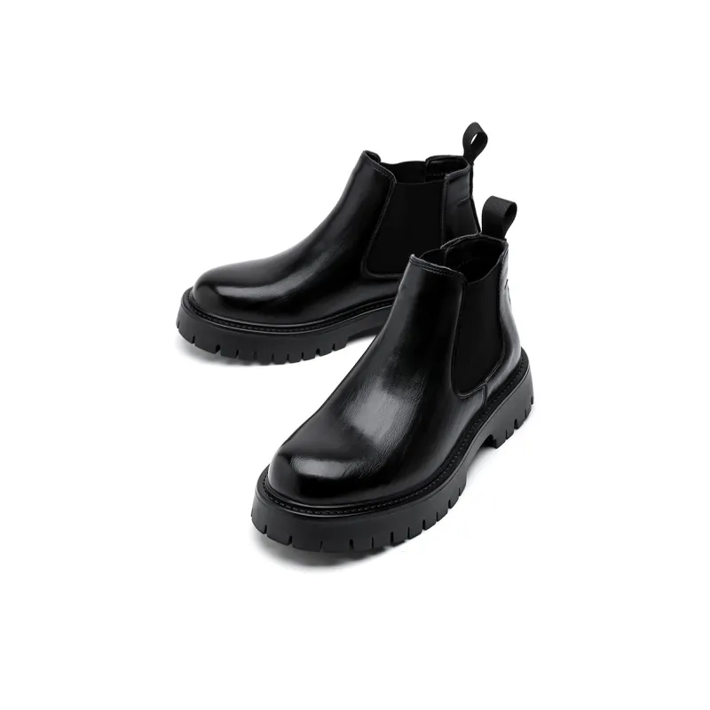 Product B Short Chelsea Boots Men's Black-1