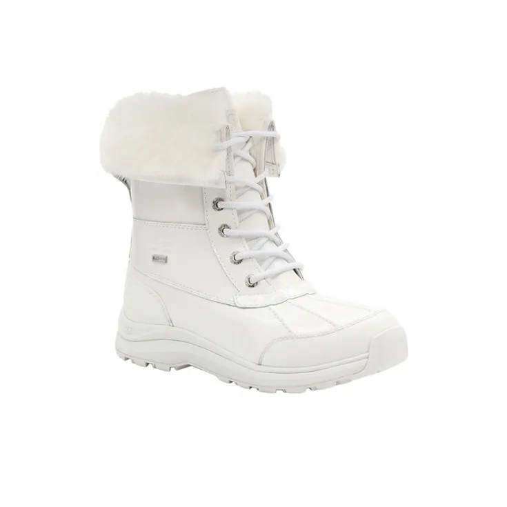 UGG Adirondack Iii Patent Boot White Women's-1