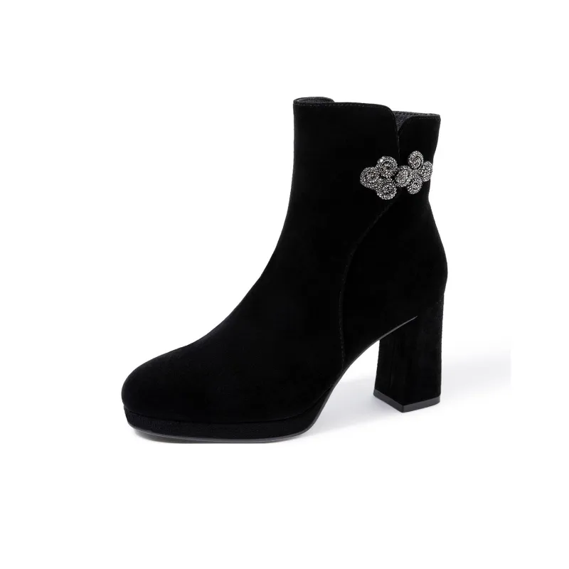 COMELY Ankle Boots Women's Black-1