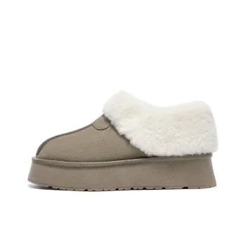 Warrior Durable Warm Ankle Length Snow Boots Women's Khaki