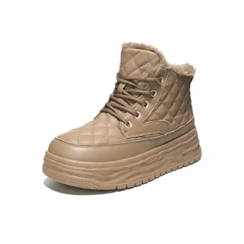 OMS Warm Wear Resistant Cushioning 8.5cm Snow Boots Women's