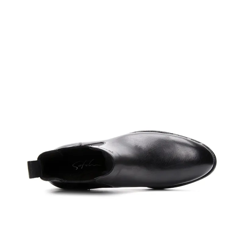 Satchi Chelsea Boots Men Black-3