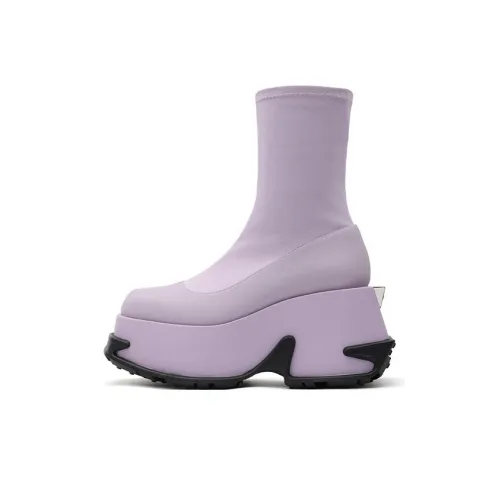 DAPHNE LAB Candy Series Ankle Boots 8.cm Women's