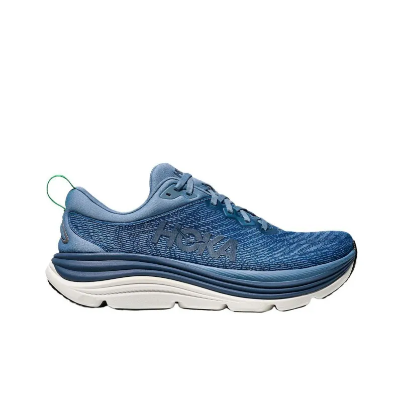 HOKA ONE ONE Gaviota 5 Durable Breathable Lightweight Low Top Running Shoes Men's Blue-1
