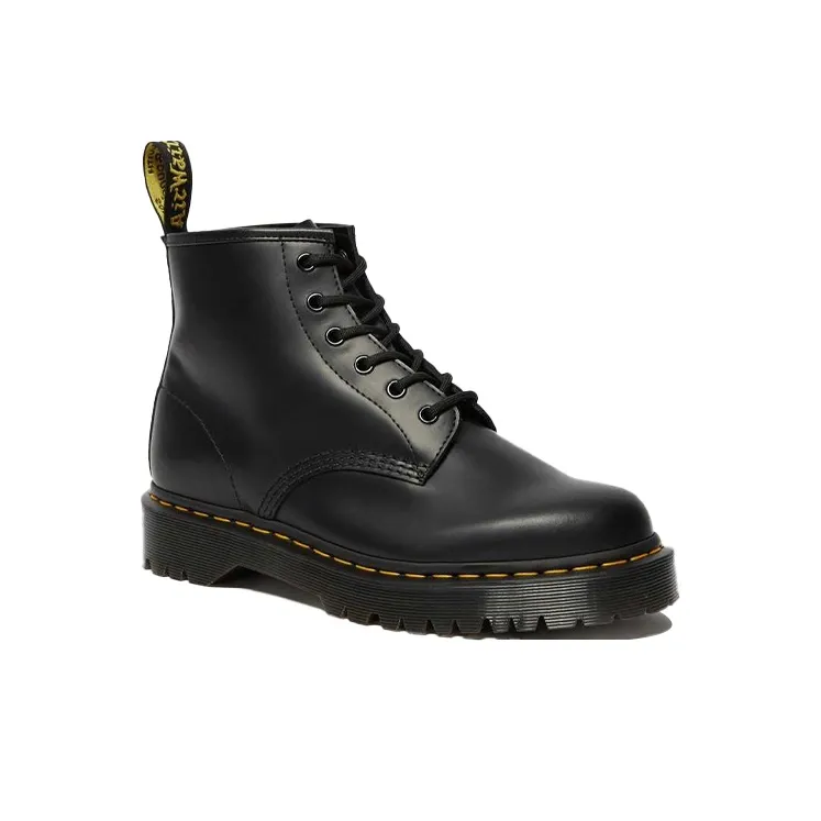 Dr. Martens 101 Bex Smooth Leather Ankle Boots Black-1