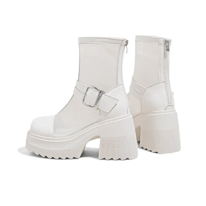 A Poinsettia Princess Ankle Boots Women's-2