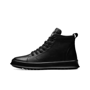 PARDASAUL Ankle Boots Men Black/White/Yellow