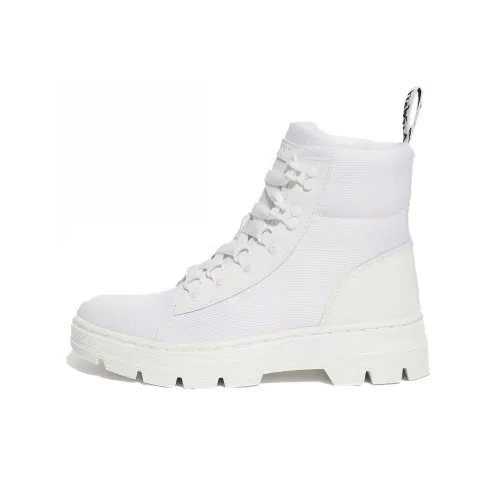 Dr.Martens Combs Short Martin Boot Women's White