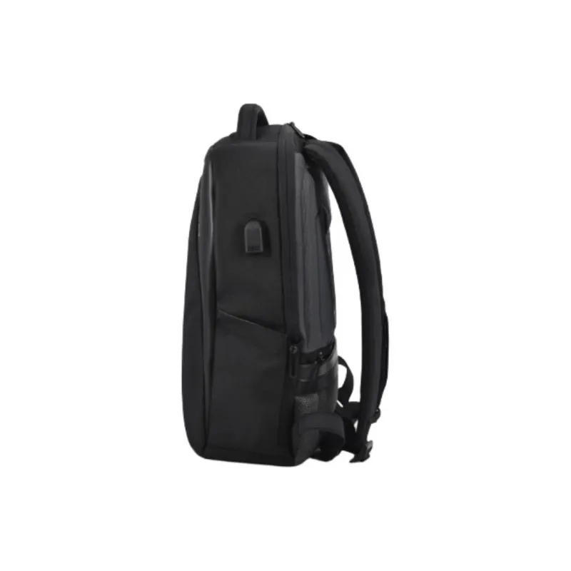 FX CREATIONS Nylon Backpack Unisex Black-2