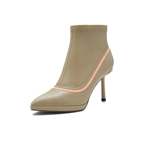 NINE WEST Ankle via Boots 8.5cm Women's