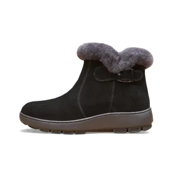 Devanro Warm Wear Resistant Water Resistant Slip Resistant Short Snow Boots Women's