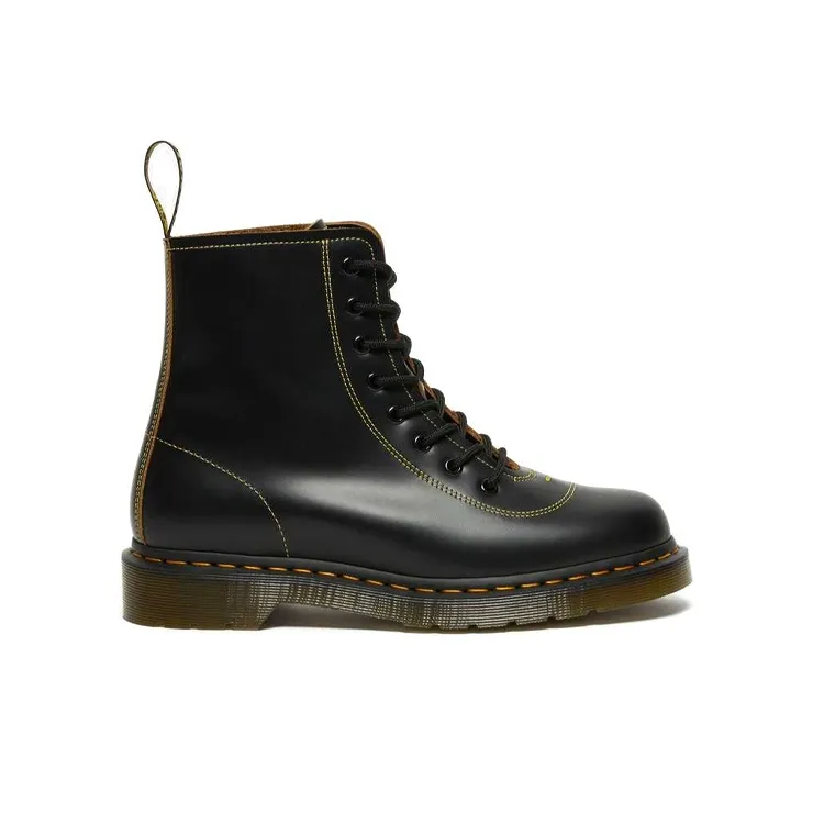Dr.Martens Pharamond Vintage Smooth Leather Ankle Boots 'Black'-1