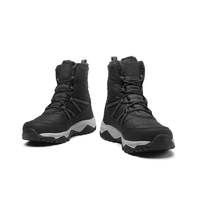 XIANGGUAN XGGO Warm Water-Resistant Wear-Resistant Slip-Resistant Crew Snow Boots Unisex-3