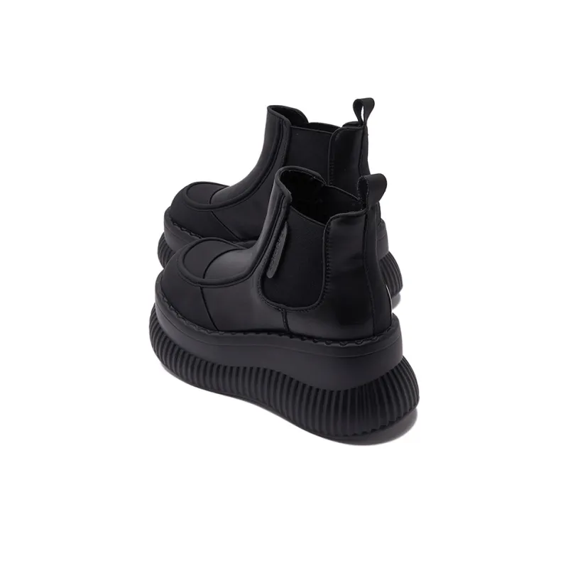 Milan Love Song Crew Chelsea Boots 8.5cm Women's-3
