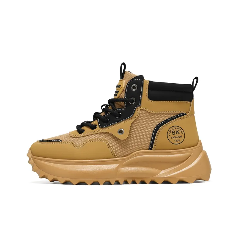 EASTERN CAMEL Short Martin Boot Men's-6