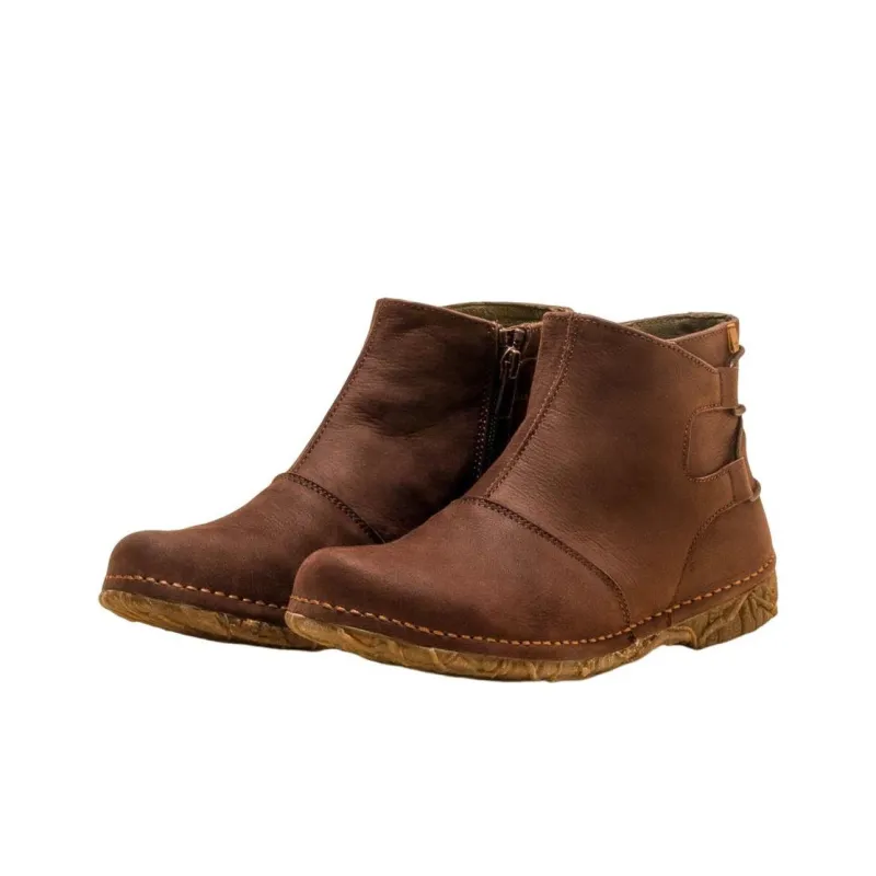 El Naturalista ANGKOR Ankle Boots Women's Brown-1