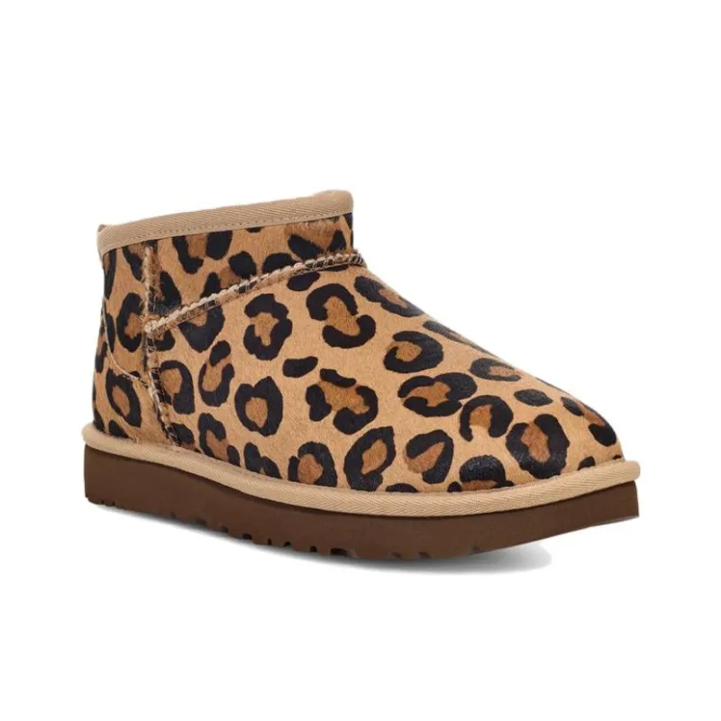 UGG Classic Ultra Mini Spotty Boot 'Leopard' Women's-2