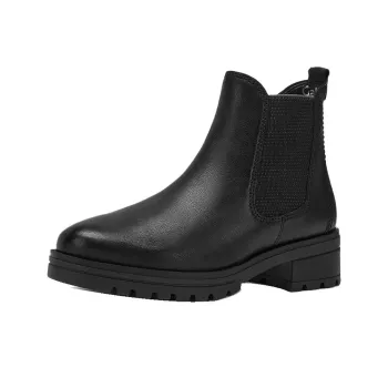 Gabor Short Chelsea Boots 3cm Women's Black
