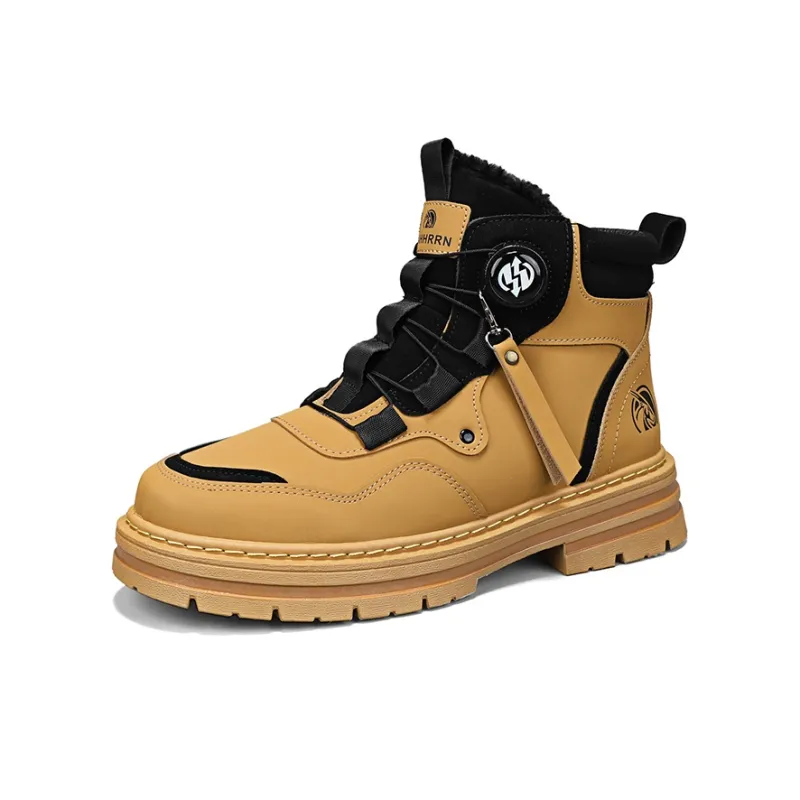 CAHHRRN Short Martin Boot Men's-0