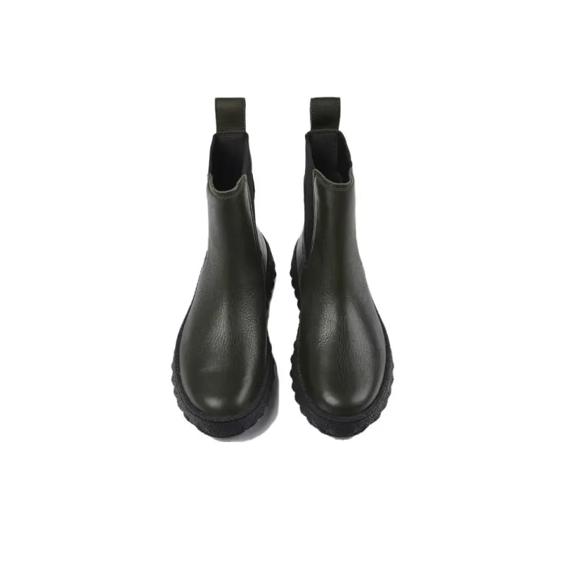 CAMPER Ground Grained-texture Leather Boots-2