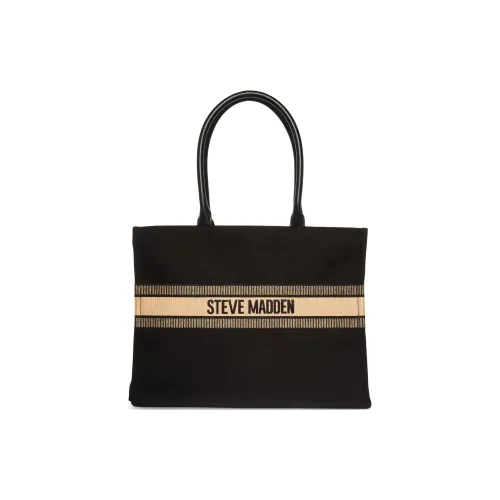 STEVE Backpack Fabric Tote Bag Shopping Bag Handbag Women's Black