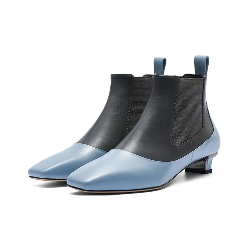 NINE WEST Ankle-Length Chelsea Boots 3cm Women's-12