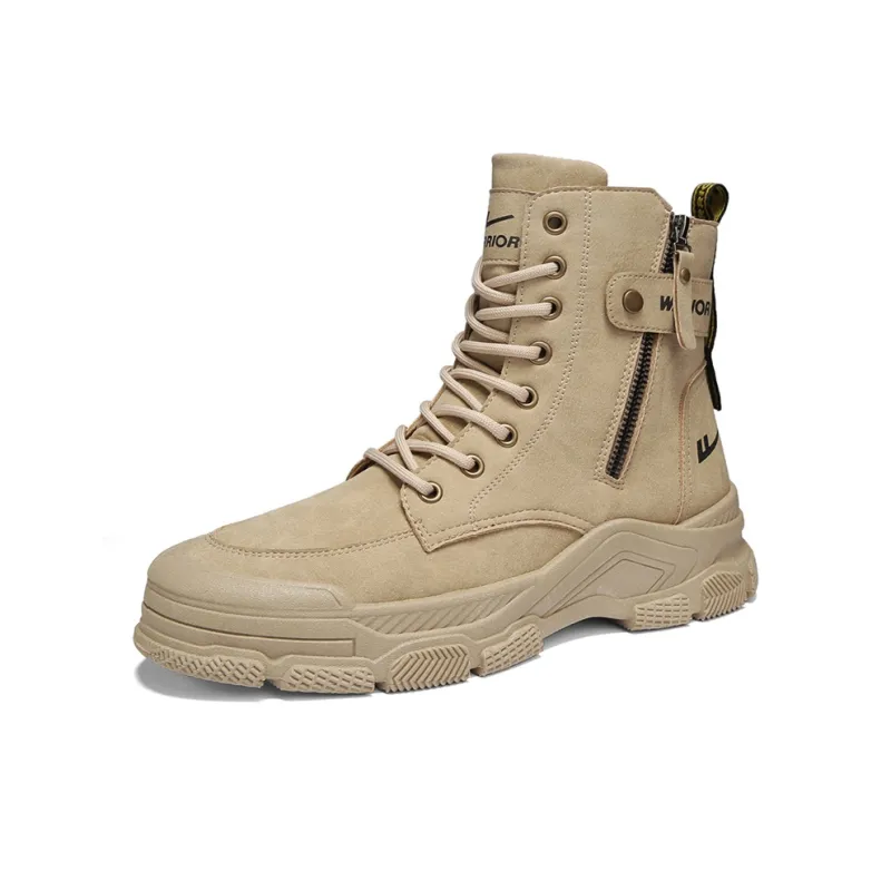 Warrior Short Mid Calf Martin Boot Men's-1