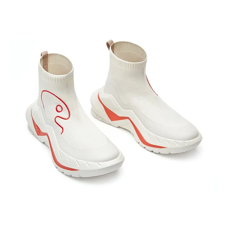 U.IN Painted Travel Shoes-Clarks 4-Color Collection Ankle Boots Unisex-23