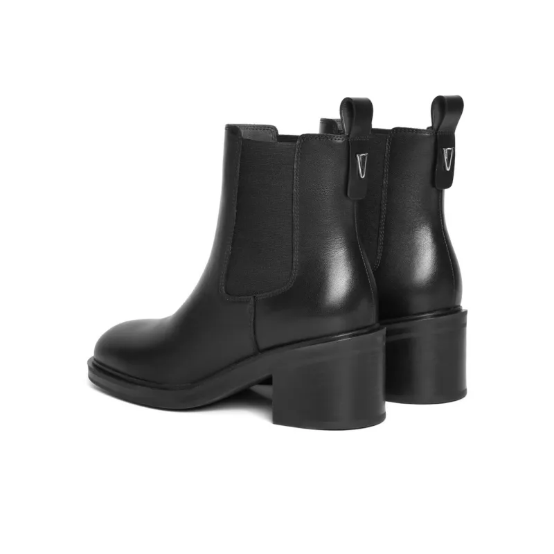 BELLE Short Chelsea Boots Women's Black-4