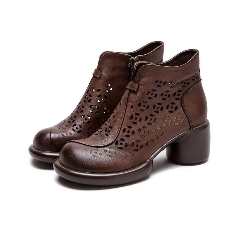Jay Ankle Boots Women's Coffee/Black-2