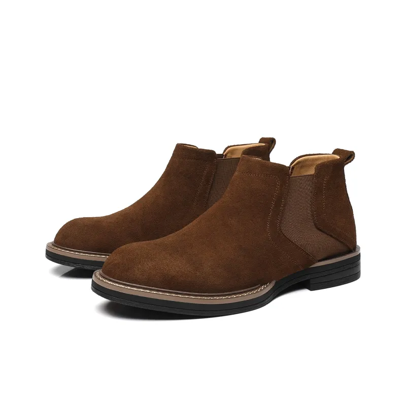 15 MINS Chelsea Boots Men's Yellow-3