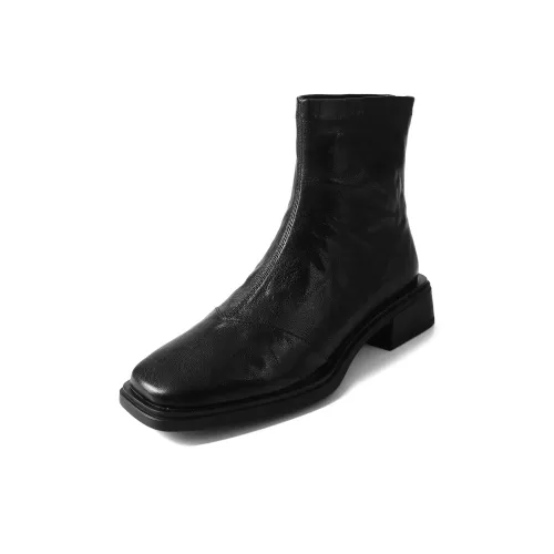 XIAOAJUE Ankle Boots 4cm Women's