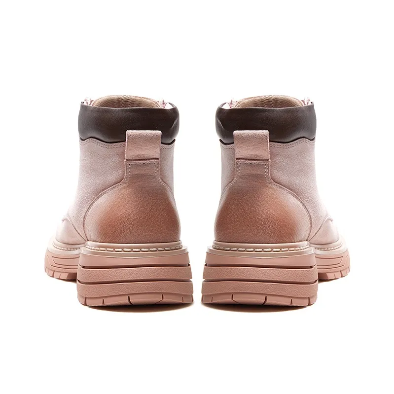 CAMEL Yellow Boots Abrasion Resistant Cushioning Outdoor Boots 4cm Women's-16