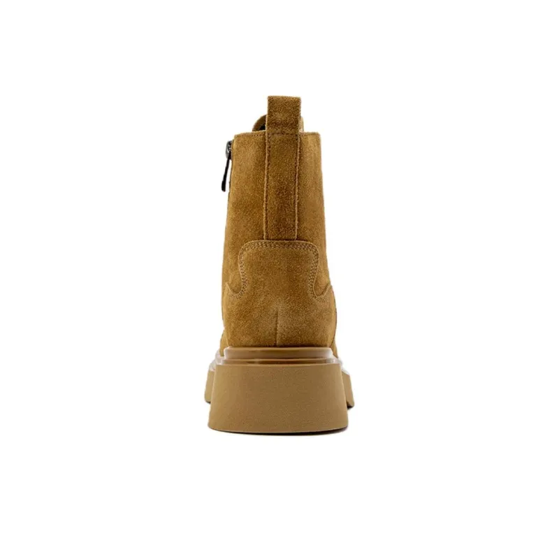 BATA Martin Boots Women's Black/Yellow-6