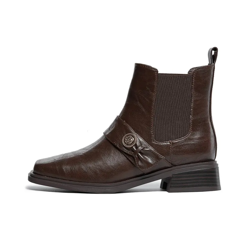 ST&SAT Short Chelsea Boots 3.5CM Women's-5