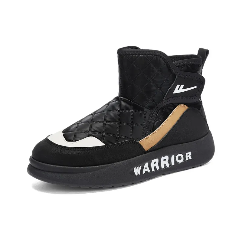 WARRIOR Snow Boots Men Black Orange-1
