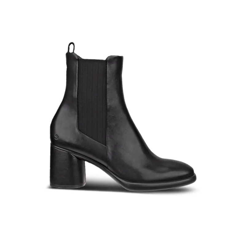 Ecco Short Chelsea Boots Women's Black-1