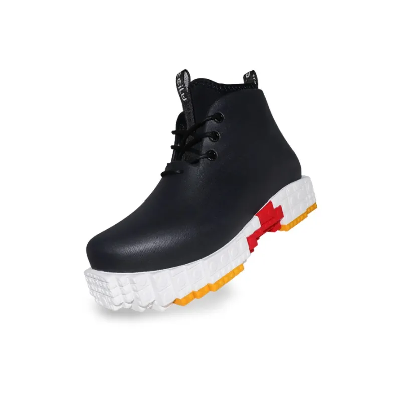 Ccilu Ankle Boots Unisex Black, Blue, Red, White-17