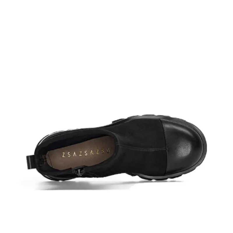 ZSAZSAZSU Ankle Boots 6.5cm Women's Black-5