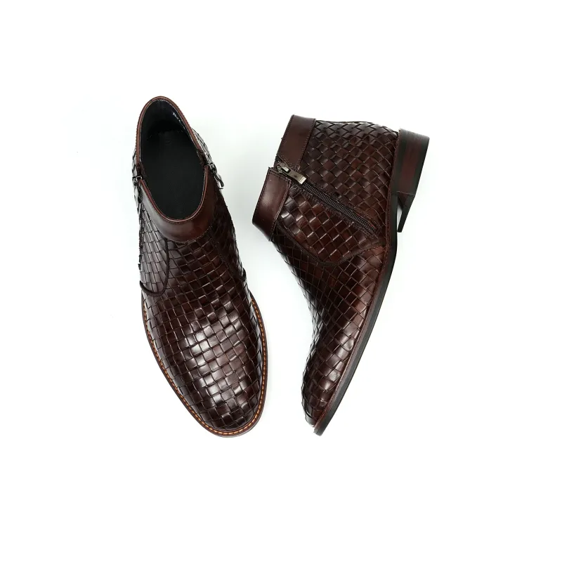 ASTON M.JAZZ Ankle Boots 3cm Men's-12