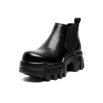 V05 Ankle Length Chelsea Boots Men's Black