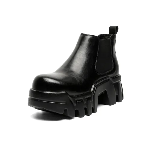 V05 Ankle Length Chelsea Boots Men's Black