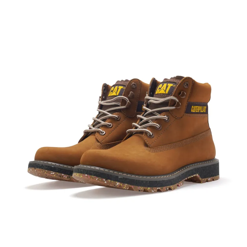 CAT E Colorado SS23 Water Resistant Wear Resistant Slip Resistant Short Outdoor Boots Unisex Dark Brown-1
