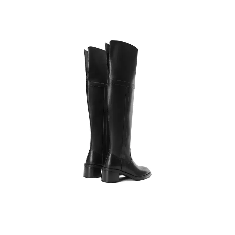 BOSSSUNWEN Over-the-knee Boots 5.5cm Women's-2