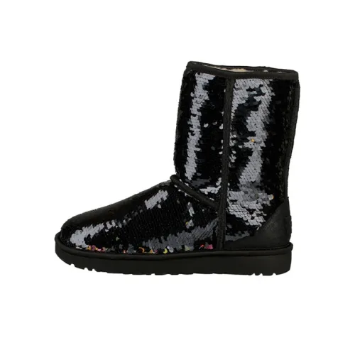 UGG Scuff Short Sequin 'Black' Women's