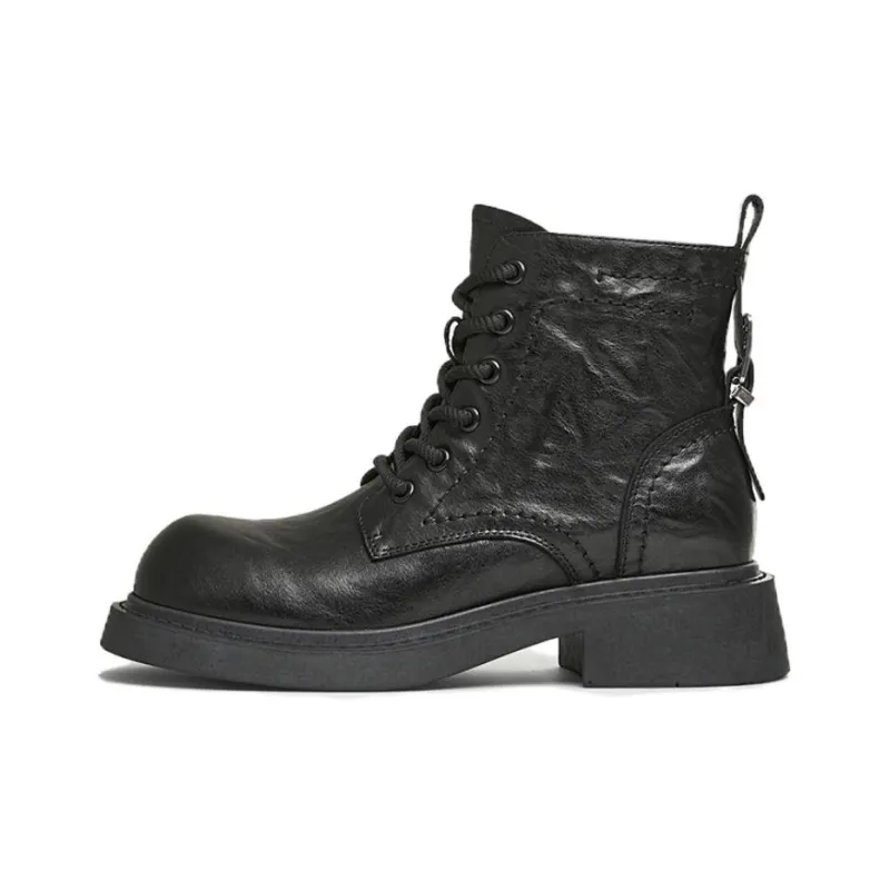 BATA Martin Boots Women's Black-0