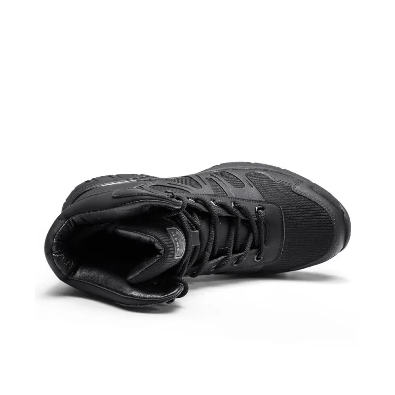Strongman 3515 Men's Boots Authentic Training Shoes Men's Super Light Breathable Lace Up Boots High Top Shoes-2