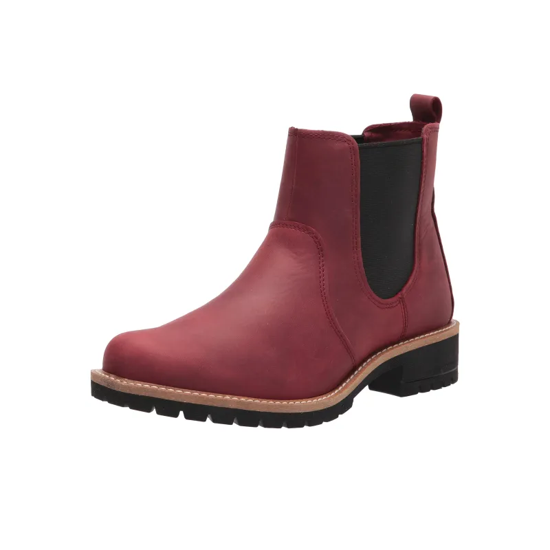 Ecco Crew Chelsea Boots Women's Red-1