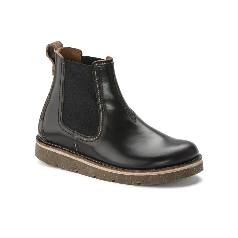 Birkenstock Short Chelsea Boots Women's Black Regular-1
