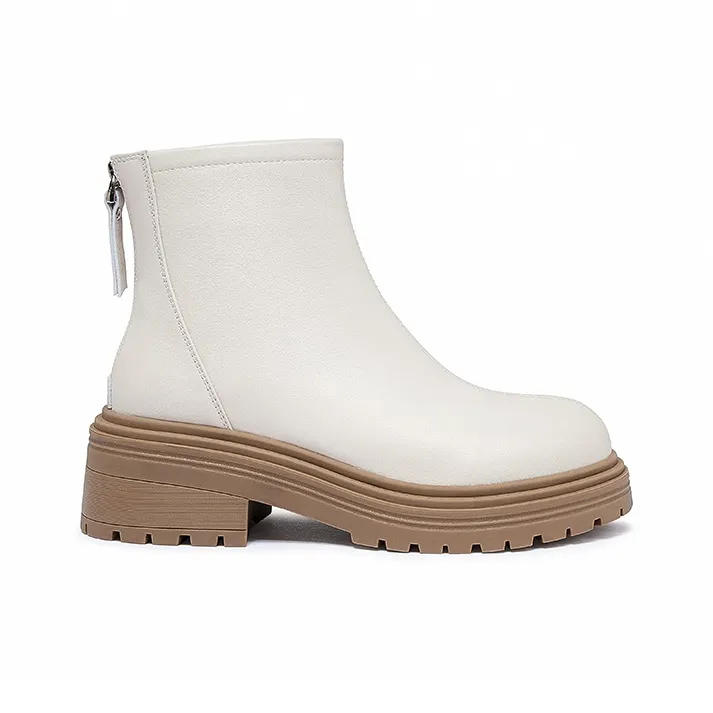 CAMEL Ankle Boots Women's Black/Ecru-6
